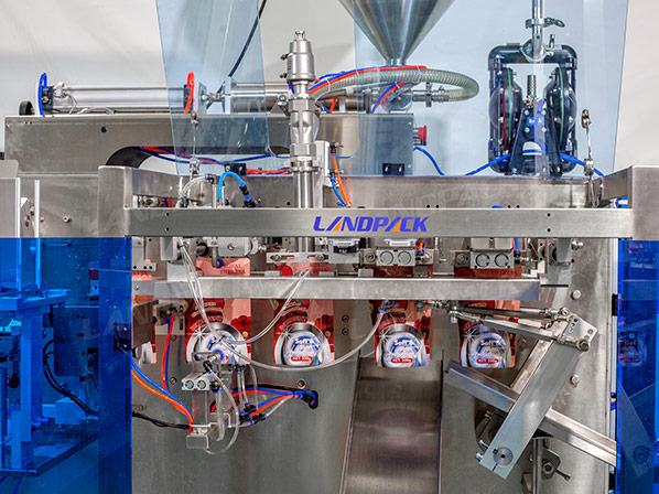 Illustrative example of fruit juice packing machine from Google Search