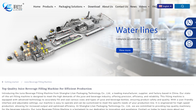 Top Quality Juice Beverage Filling Machine for Efficient Production