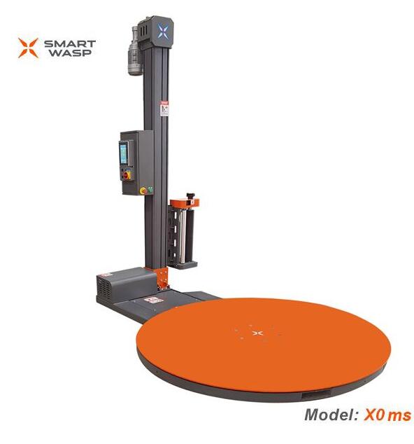 Illustrative example of pallet shrink wrap machine from Google Search