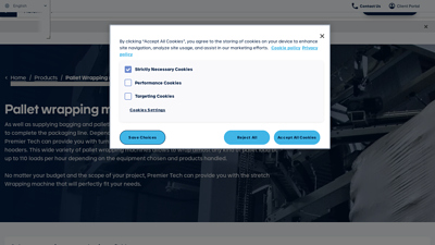 Pallet Wrapping machines - Premier Tech